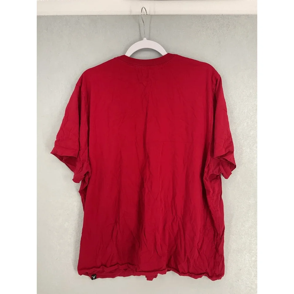 Jordan Mens T-Shirt Red Embroidered Jumpman Air Logo 3XL